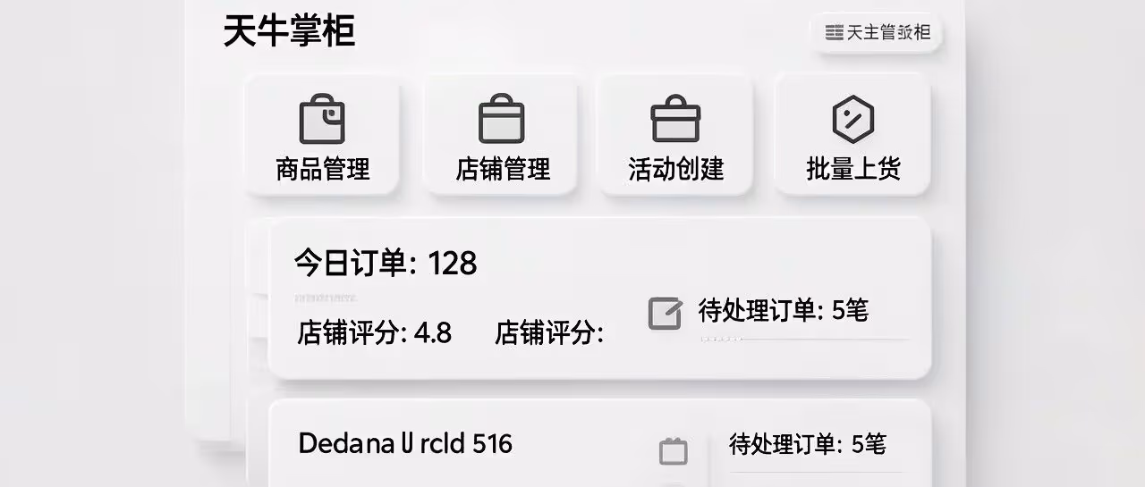 天牛掌柜：拼多多智能店铺管家