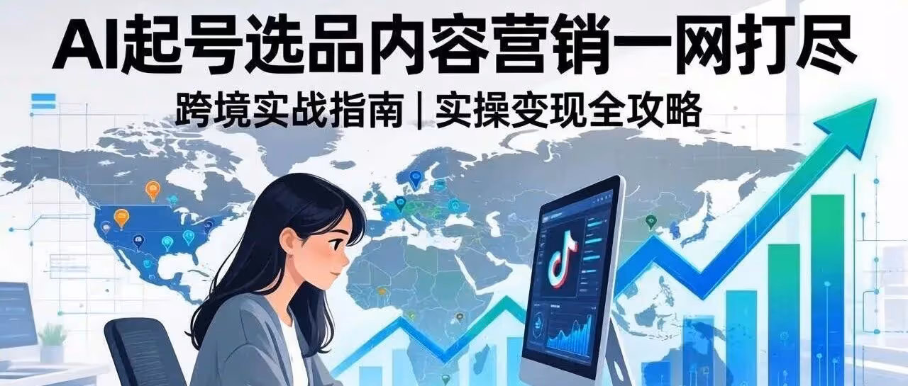 AI赋能TikTok跨境变现全攻略