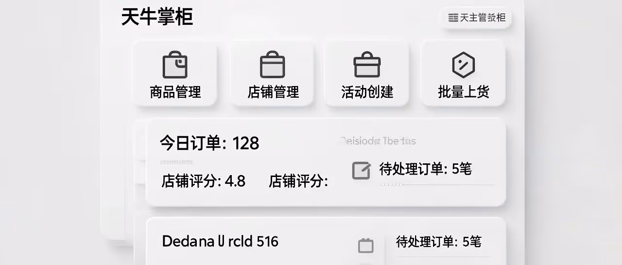 天牛掌柜：拼多多智能店铺管家