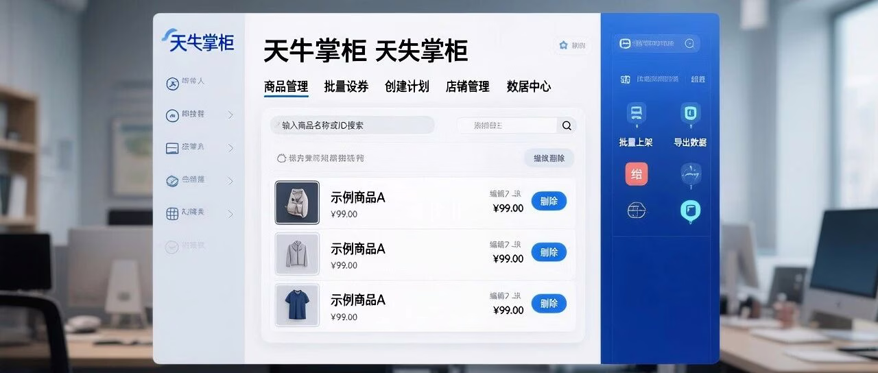 天牛掌柜：拼多多批量设券·计划风控提效