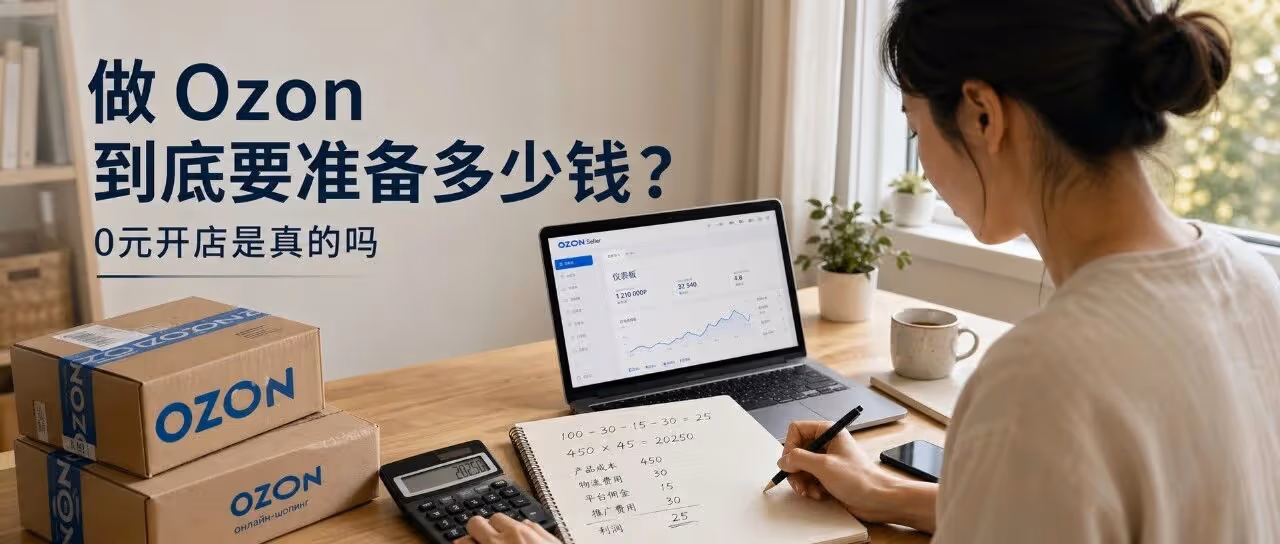 0元开Ozon店？算完这笔账，我劝退了90%的人