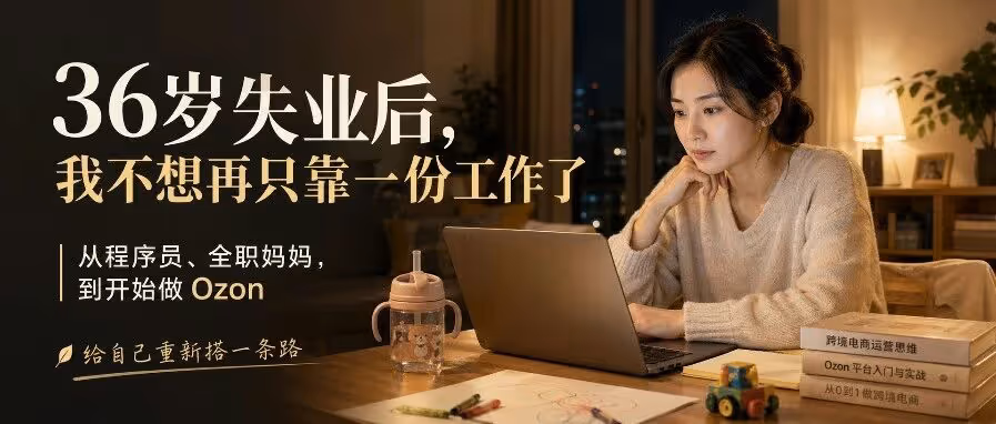 36岁失业后，我的Ozon跨境电商创业之路