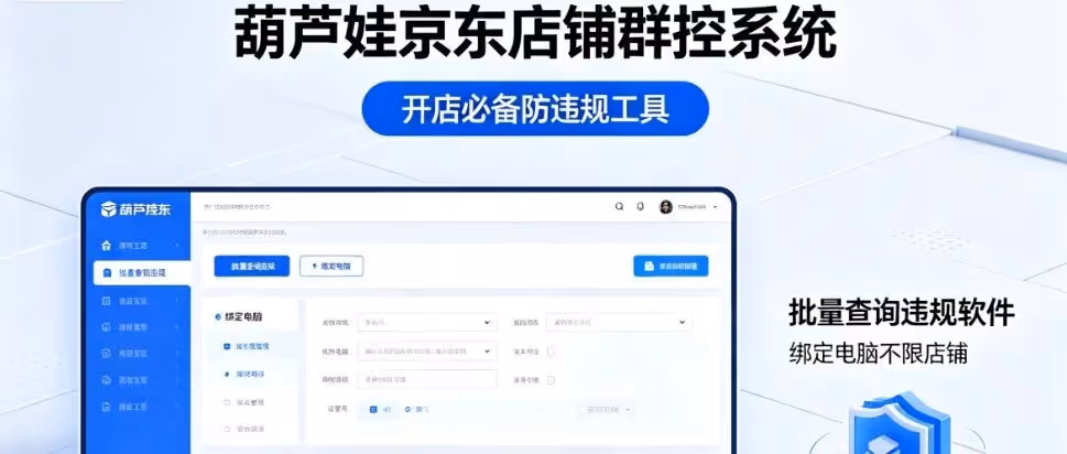 批量查询防违规，京东开店必备护店神器