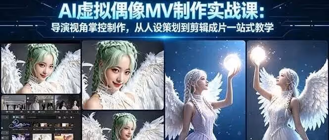 AI虚拟偶像MV制作实战教学