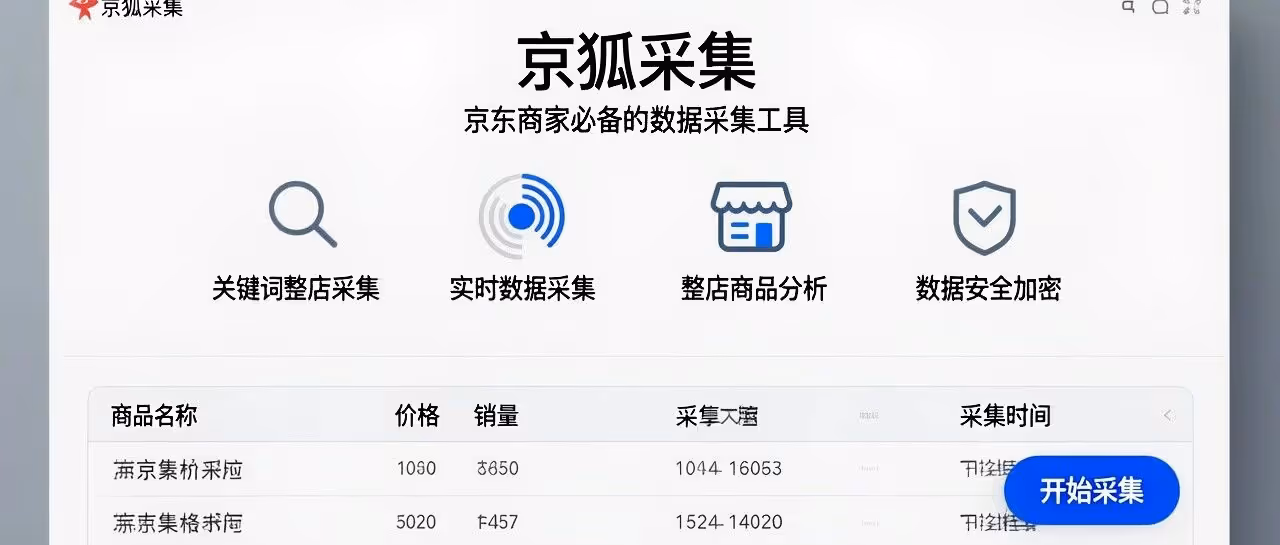 京东选品黑科技！京狐实时采集，商家必备